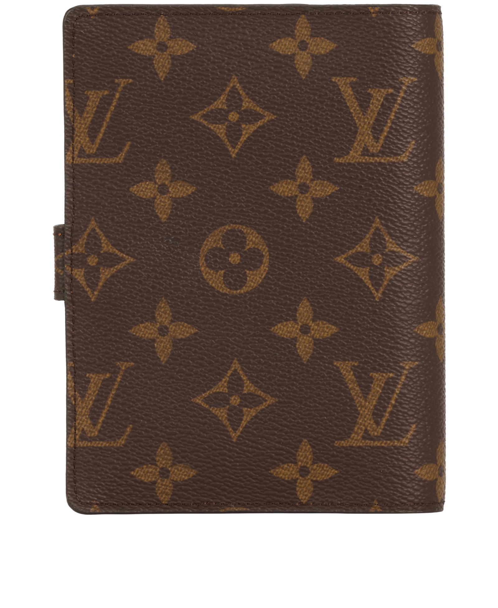 Louis Vuitton Small Ring Agenda Cover, &pound;220, Accessories, Brown, Canvas, Back view